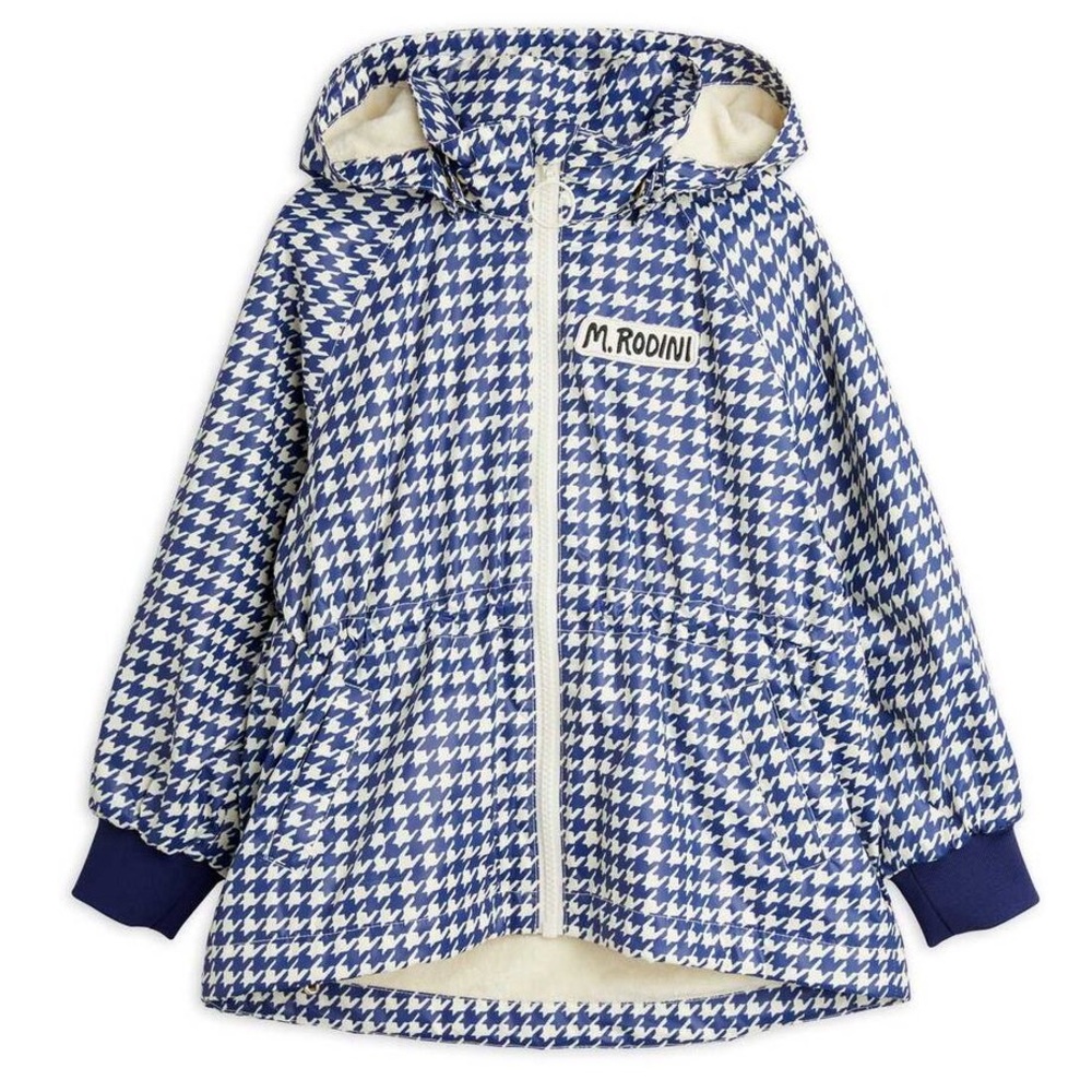 MINI RODINI HOUNDSTOOTH WINDBREAKER